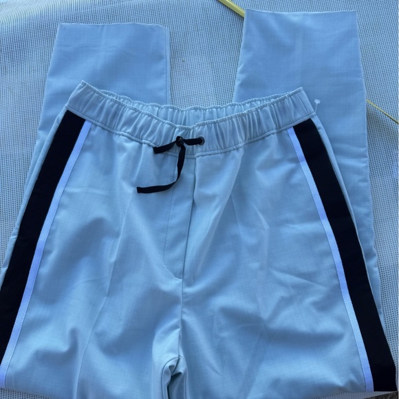 MAJE PARIS PAYOLI PANTS LIGHT BLUE
BLACK STRIPE MENS SIZE 3 - Picture 10 of 17